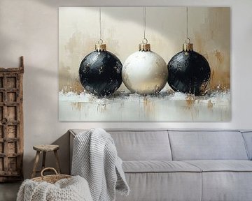Atmospheric Christmas decoration Balls by Art Whims