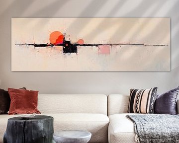 Orange Zen | Horizontal Serenity