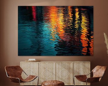 Réflexion de la surface de l'eau