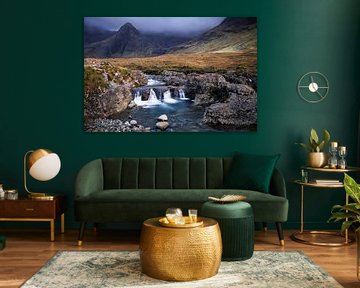 Chutes de fées sur l'île de Skye sur Krijn van der Giessen