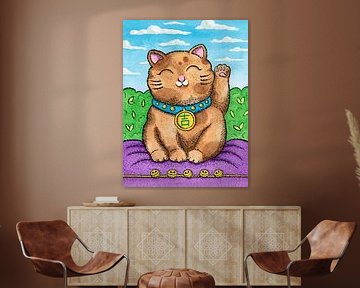 Chat pleureur (Maneki Neko) #10 sur Studio Zandman