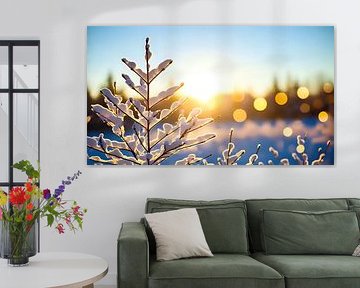 Stilte van de sneeuwdag