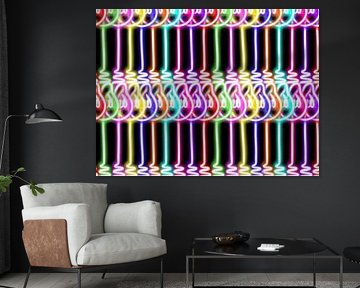 Tanz der Neonlichter