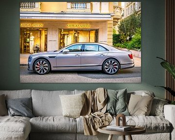 Bentley Flying Spur, berline de luxe à Monaco sur Sjoerd van der Wal Photographie