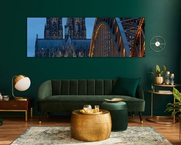 Golden hour at the heart of Cologne by Walter G. Allgöwer