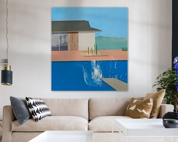 De plons, 1966 van Lorraine Mooore