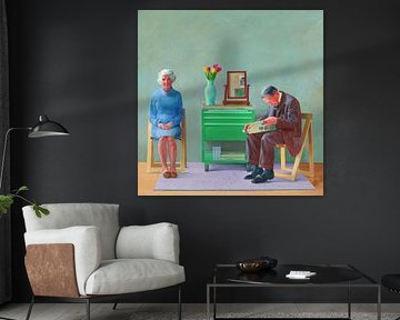 Mijn ouders, 1977 van Lorraine Mooore