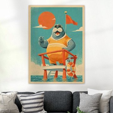 Der Walross Bademeister