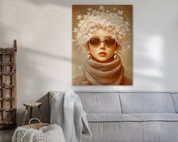 Kerstengel Orange Tangerine