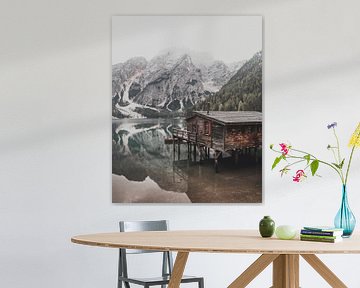 Abri pour bateaux au lac Pragser Wildsee sur Fabiroams