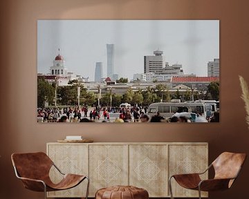 Zwischen Tradition und Wolkenkratzern - Platz des Himmlischen Friedens, Peking