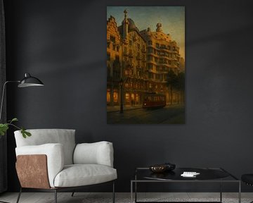 Barcelona’s Golden Dusk – Quiet Light Across the City’s Heart