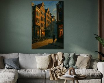 Jordaan in Warm Sunlight – A Quiet Stroll through Amsterdam’s Heart