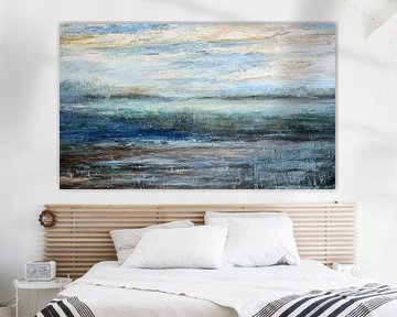 Rough water, storm coming by Anita Snik-Broeken