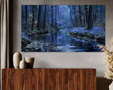 The Whispering Blue Hour | where the night still dare not leave the river