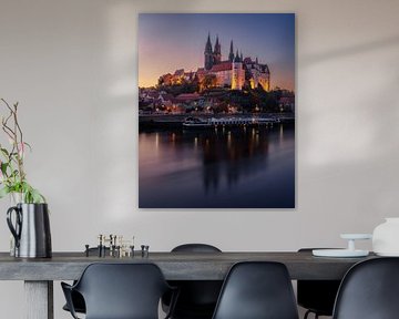 Evening splendour over Meissen by Oliver Preuss