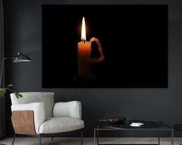 Beautiful candlelight romance