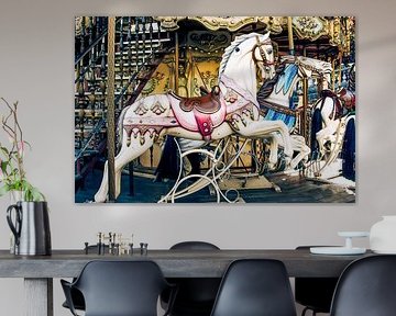 Karussellpferd am Montmatre von Rüdiger Rohmann