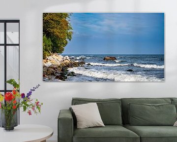 Vue de la baie des pirates près de Sassnitz sur Andreas Völkel