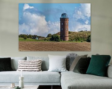 Uitzicht op de vuurtorens bij Kaap Arkona van Andreas Völkel