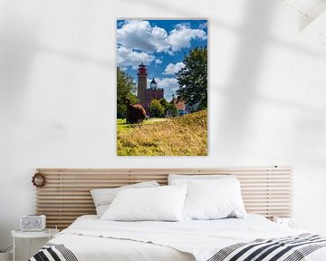 A view of the lighthouses at Cape Arkona by Andreas Völkel