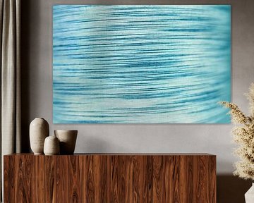 Mer bleue abstraite sur Jurjen Melinga