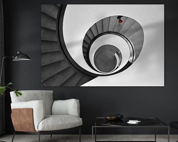 Red Steps in Motion by artpictures.de