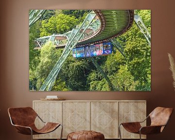 Wuppertals herkenningspunt in luchtige elegantie