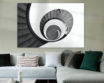 Red Steps in Motion II by artpictures.de