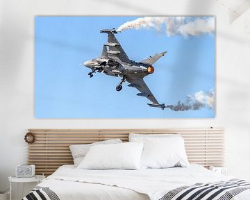 Take-off Saab Gripen from the Swedish Air Force. by Jaap van den Berg