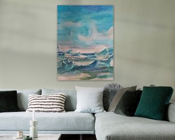 Luftblasen im Himmel von EsclusiV Art