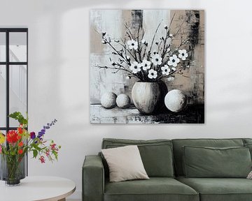 Bloemen schilderij 22.4562 van ARTEO Schilderijen