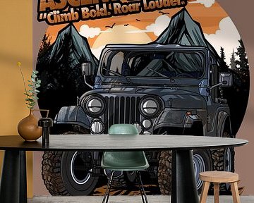 Ascent Beast – Climb Bold, Roar Louder by Coretan Vector