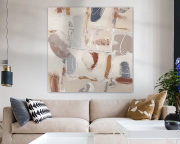 Fährten in Stein und Sand ruhen von Color Square