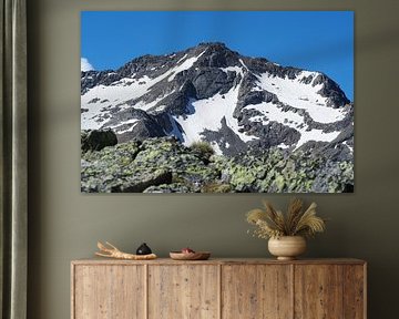 Tyrol du Sud - photographie de montagne impressionnante du Piz Rims et de ses montagnes. sur Miriam Schwarzfischer Fotografie