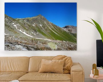 Tyrol du Sud - photographie de montagne impressionnante du Piz Rims et de ses montagnes. sur Miriam Schwarzfischer Fotografie