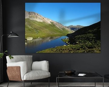 Tyrol du Sud - photographie de montagne impressionnante du Piz Rims et de ses montagnes. sur Miriam Schwarzfischer Fotografie