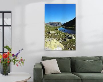 Tyrol du Sud - photographie de montagne impressionnante du Piz Rims et de ses montagnes. sur Miriam Schwarzfischer Fotografie