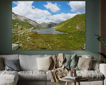 Les montagnes majestueuses autour du Piz Rims dans le Tyrol du Sud sur Miriam Schwarzfischer Fotografie