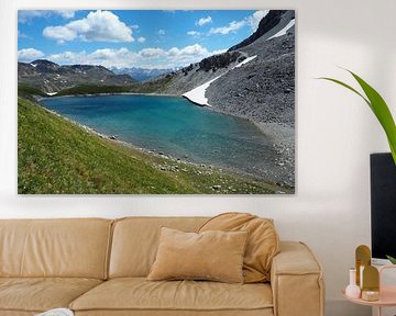 Les montagnes majestueuses autour du Piz Rims dans le Tyrol du Sud sur Miriam Schwarzfischer Fotografie