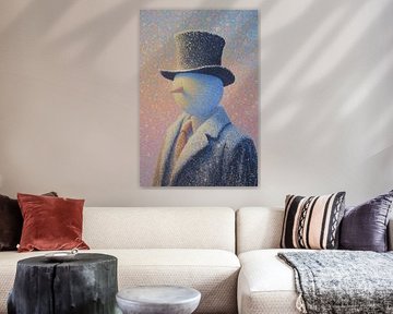 Bonhomme de neige avec chapeau | Bonhomme de neige avec chapeau