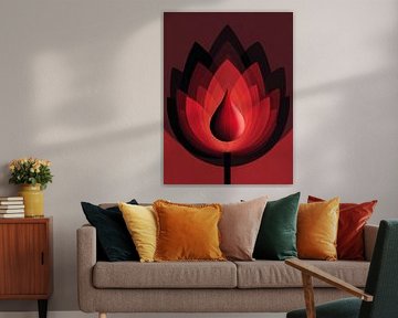 Flamme intérieure sur Franka Poulain