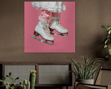 Patins à glace | Volants, dentelle et glace