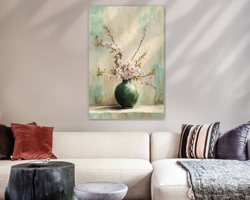 Blüten in Salbeigrün Nr. 7 von Studio BB