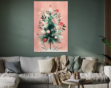 Weihnachtsbaum der Blumen Nr. 3