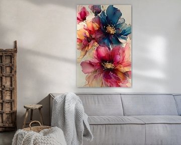 Flüssige Blumen Nr. 4