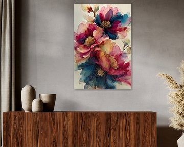 Fleurs fluides n° 5