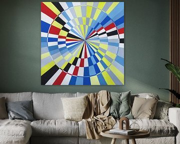 EH PAINTING ART 1998 #1084 Dizzy Original von Willem Hartgers