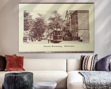 Nieuwe Binnenweg Rotterdam um 1905