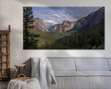 Yosemite NP - Blick über das Tal von Toon van den Einde